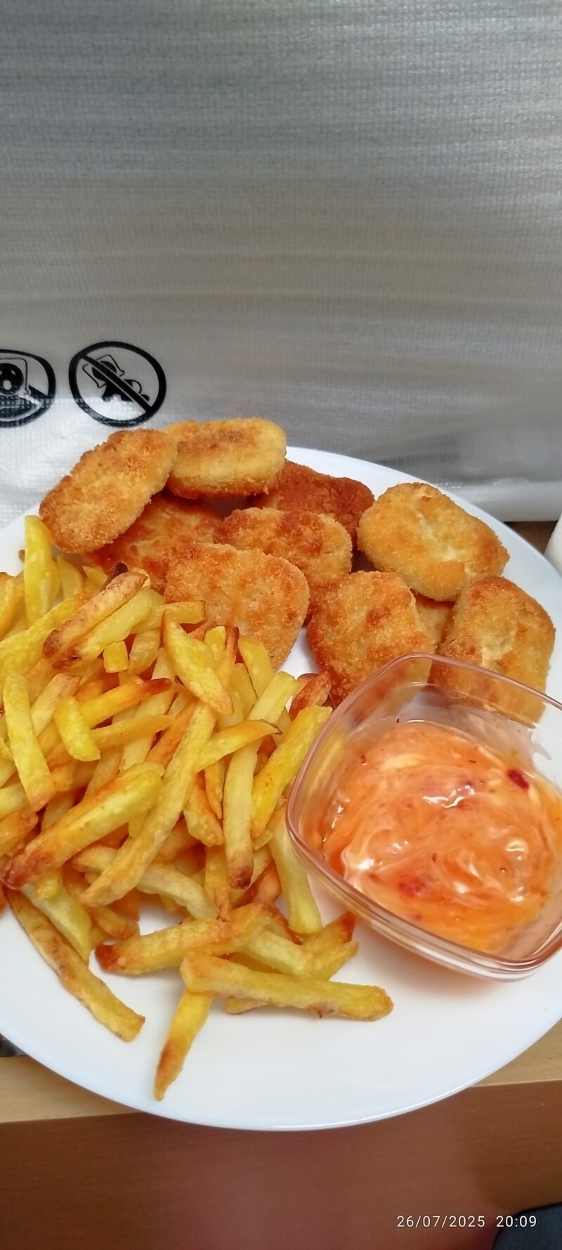 Chicken & french fries