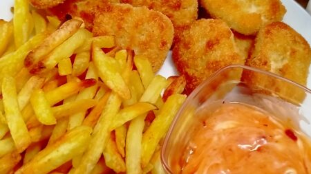 Chicken & french fries
