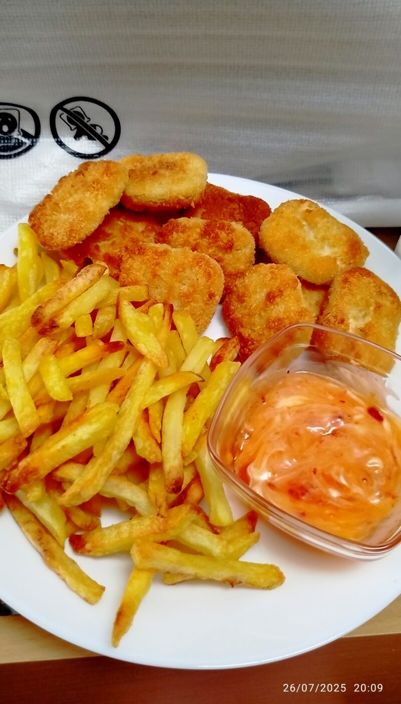 Chicken & french fries