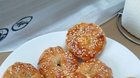 Apple doughnut